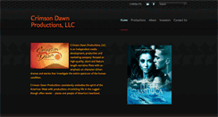 Desktop Screenshot of crimsondawnproductions.com