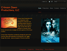 Tablet Screenshot of crimsondawnproductions.com